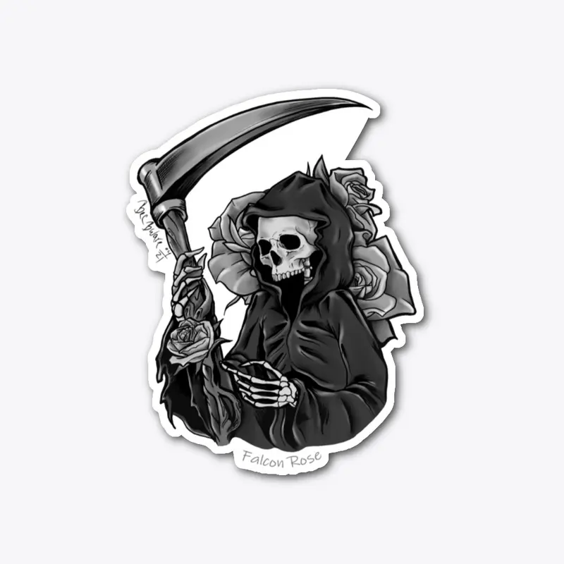 Grim Reaper Sticker