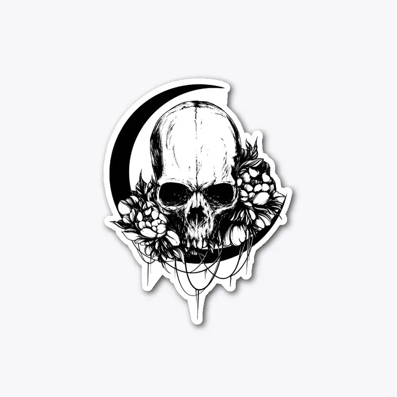 Dark Graveyard Sticker