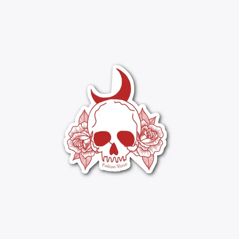 Logo Skull Sticker